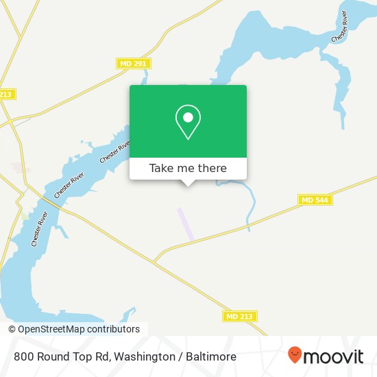 800 Round Top Rd, Chestertown, MD 21620 map