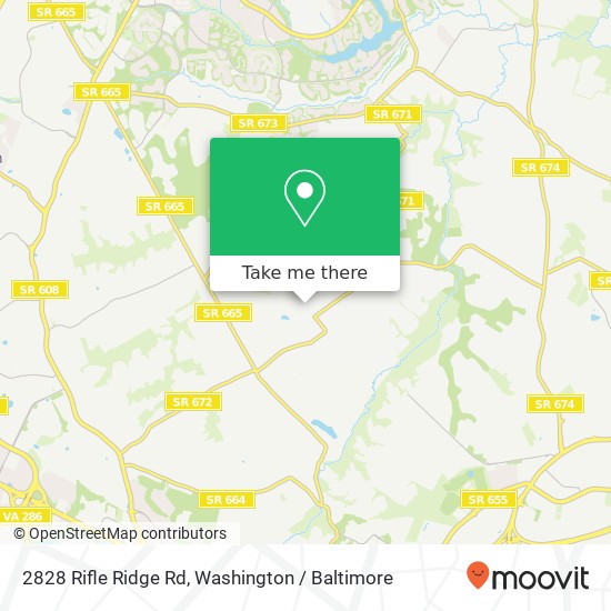 2828 Rifle Ridge Rd, Oakton, VA 22124 map