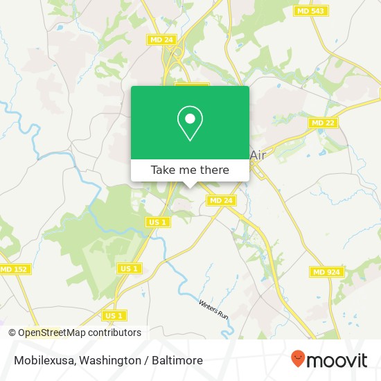 Mapa de Mobilexusa, 260 Gateway Dr