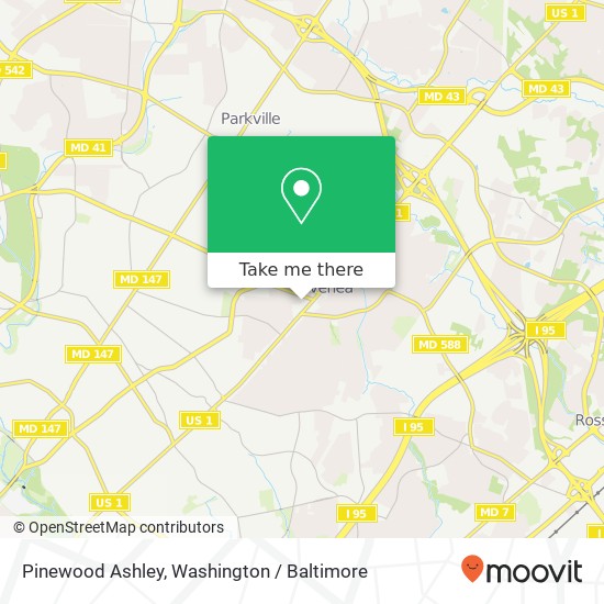 Pinewood Ashley, Baltimore, MD 21206 map