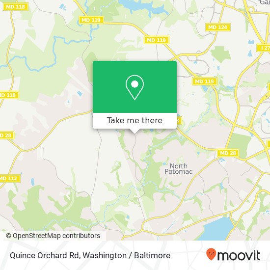 Quince Orchard Rd, Gaithersburg, MD 20878 map