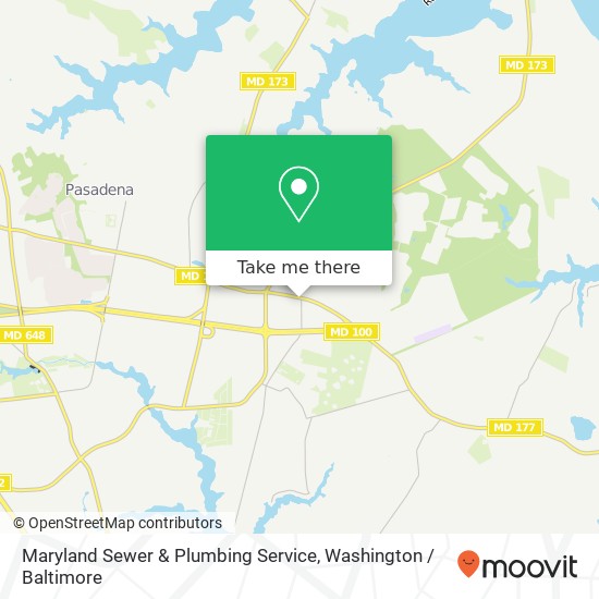 Mapa de Maryland Sewer & Plumbing Service, 4015 Mountain Rd