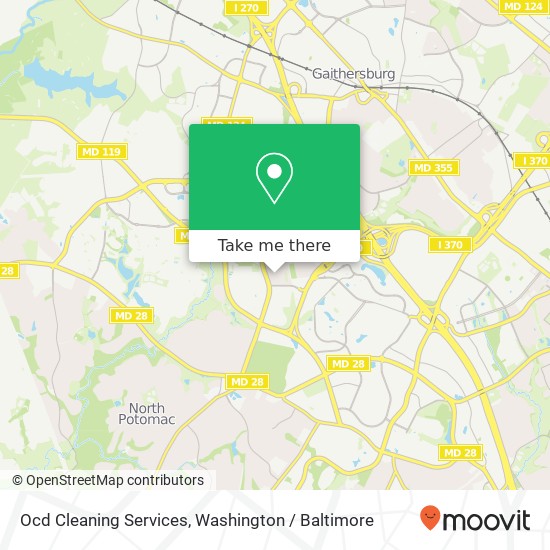 Mapa de Ocd Cleaning Services, 12 Silver Kettle Ct