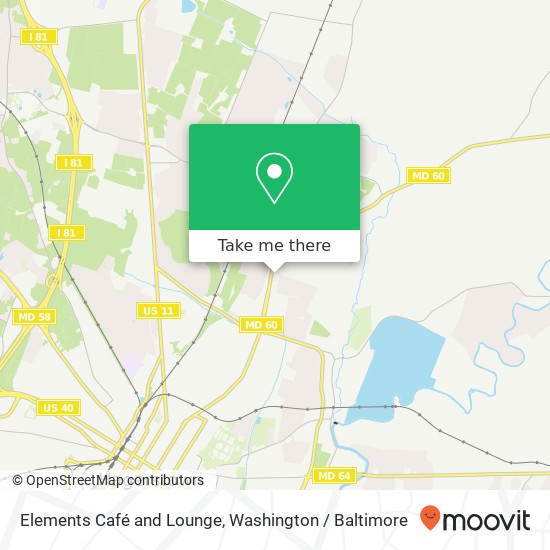 Elements Café and Lounge, 12916 Conamar Dr map