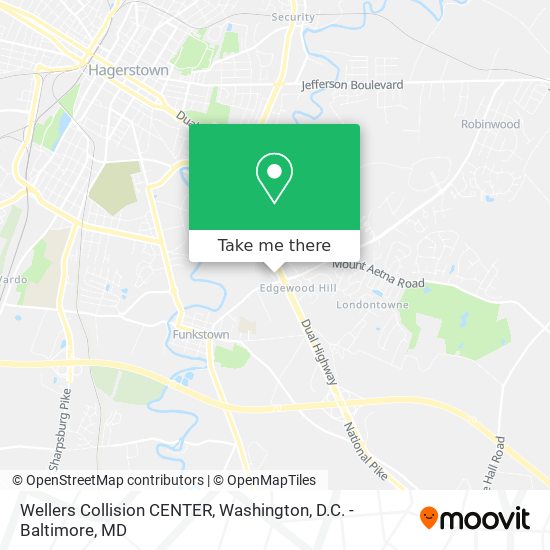Wellers Collision CENTER map