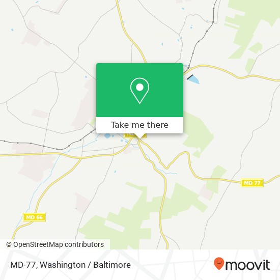 MD-77, Smithsburg, MD 21783 map