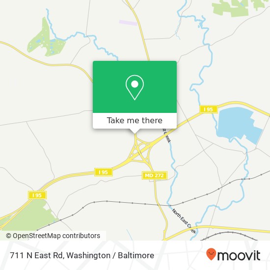 711 N East Rd, North East, MD 21901 map