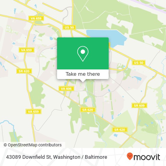 43089 Downfield St, Chantilly, VA 20152 map