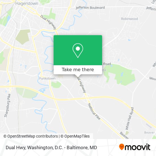 Dual Hwy map
