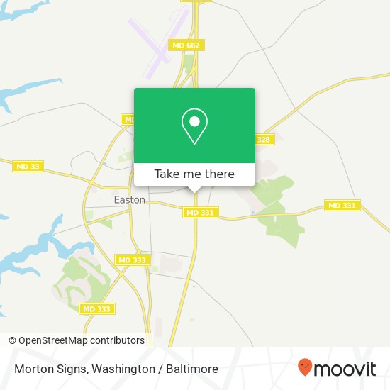 Mapa de Morton Signs