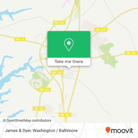 Mapa de James & Dyer, 4 Caulk Ln