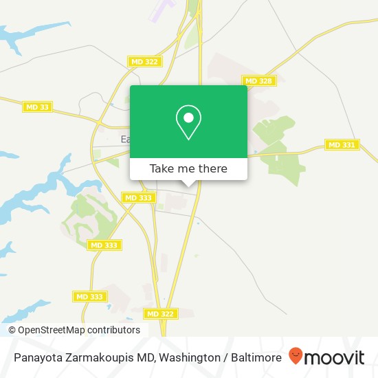 Mapa de Panayota Zarmakoupis MD, 401 Purdy St
