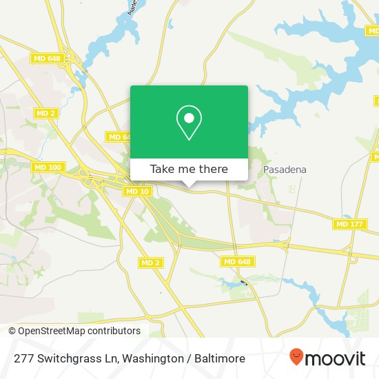 277 Switchgrass Ln, Pasadena, MD 21122 map