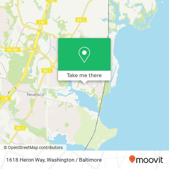 1618 Heron Way, Woodbridge (WDBG), VA 22191 map