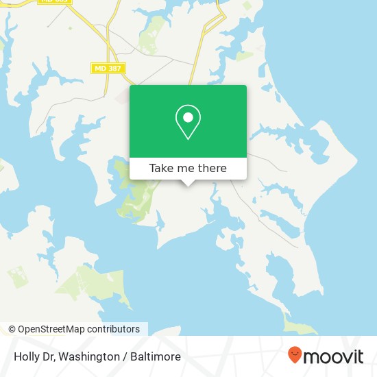 Holly Dr, Annapolis, MD 21403 map