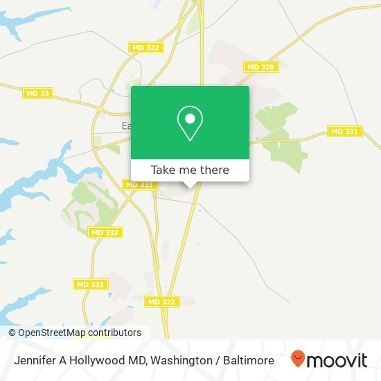 Jennifer A Hollywood MD, 538 Cynwood Dr map