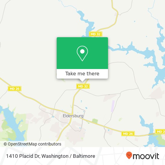 1410 Placid Dr, Sykesville, MD 21784 map