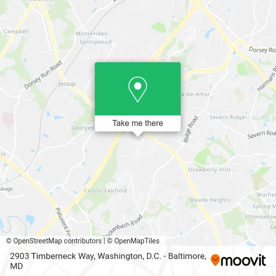 2903 Timberneck Way map