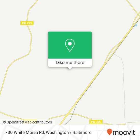 Mapa de 730 White Marsh Rd, Centreville, MD 21617