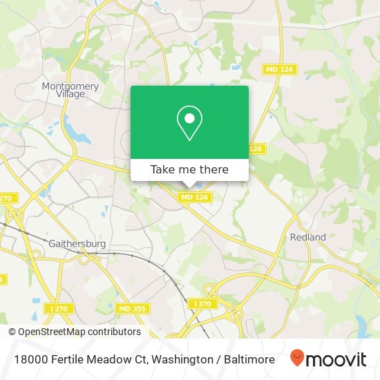 18000 Fertile Meadow Ct, Gaithersburg, MD 20877 map