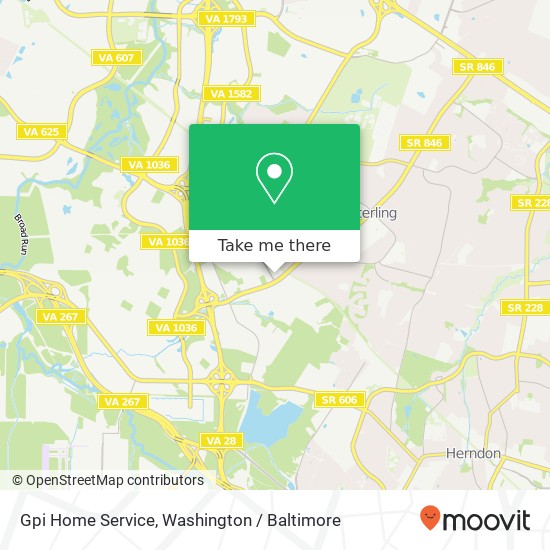 Gpi Home Service map