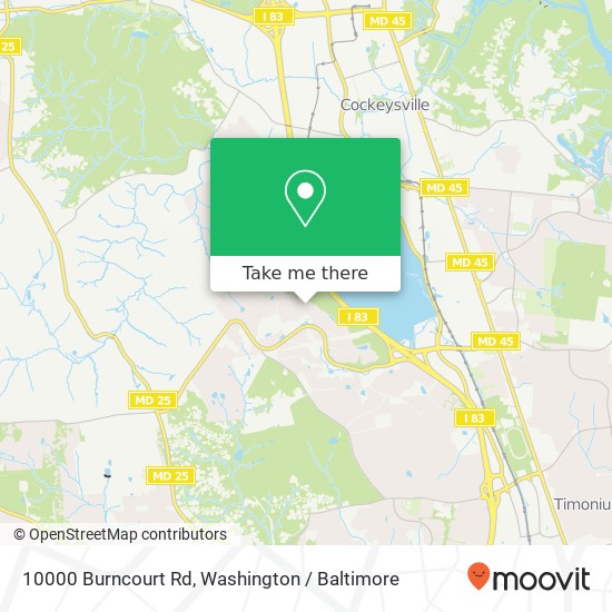 10000 Burncourt Rd, Lutherville Timonium, MD 21093 map