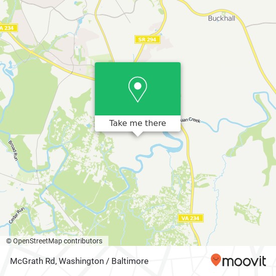 McGrath Rd, Manassas, VA 20112 map