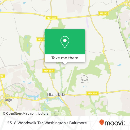 12518 Woodwalk Ter, Bowie, MD 20721 map