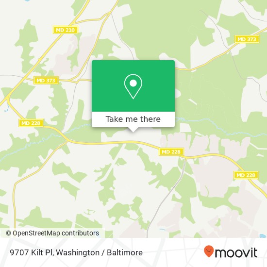 9707 Kilt Pl, Waldorf, MD 20601 map