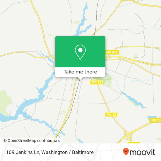 109 Jenkins Ln, Salisbury, MD 21804 map