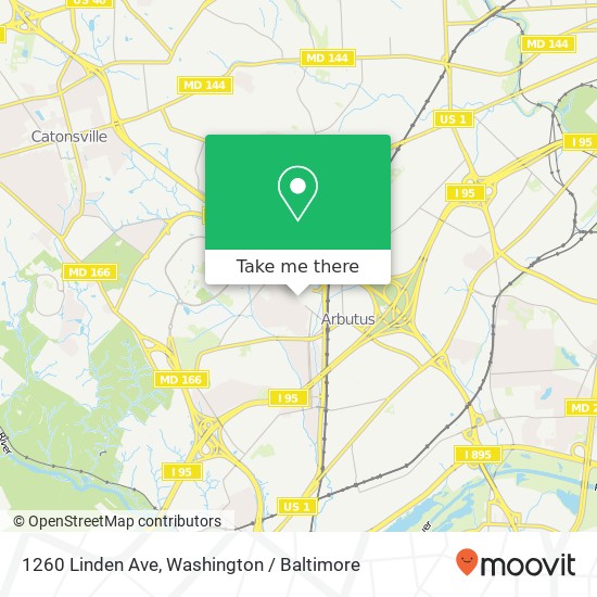 1260 Linden Ave, Halethorpe, MD 21227 map