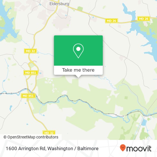 1600 Arrington Rd, Sykesville, MD 21784 map