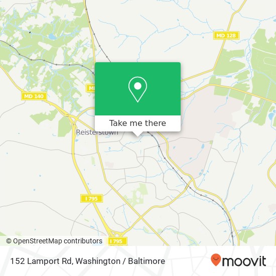 152 Lamport Rd, Reisterstown, MD 21136 map