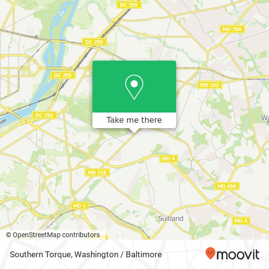 Mapa de Southern Torque, Capitol Heights, MD 20743