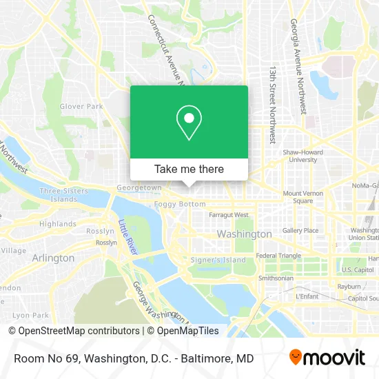 Room No 69 map