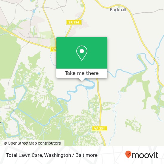 Mapa de Total Lawn Care, Rebecca St