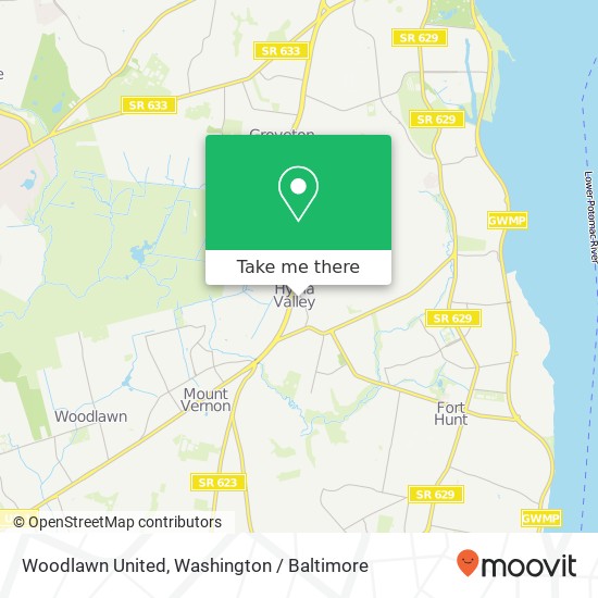 Woodlawn United, 7730 Fordson Rd map
