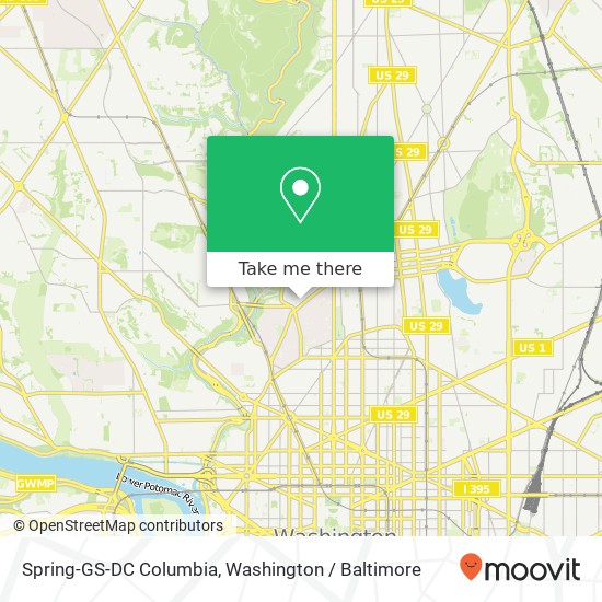 Spring-GS-DC Columbia, 1759 Columbia Rd NW map
