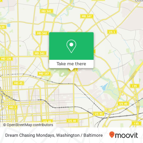 Mapa de Dream Chasing Mondays