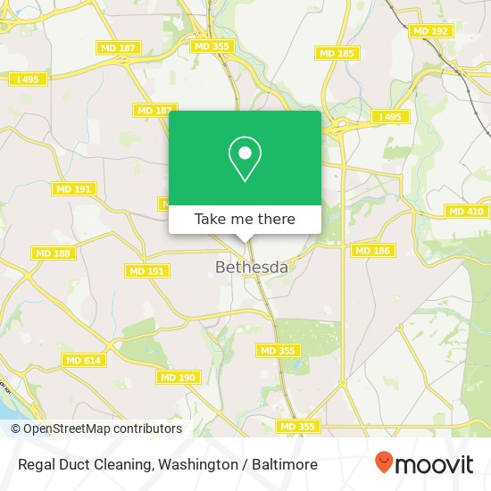 Mapa de Regal Duct Cleaning, Norfolk Ave