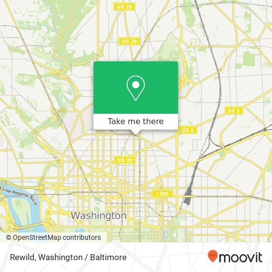 Rewild, 1924 8th St NW map