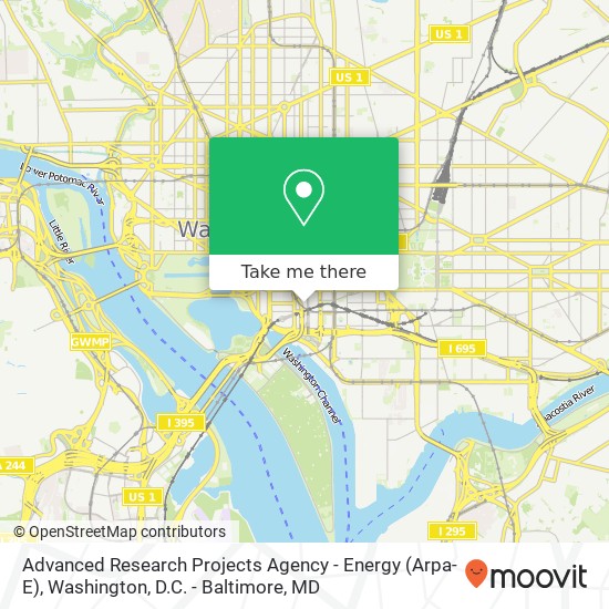 Advanced Research Projects Agency - Energy (Arpa-E) map