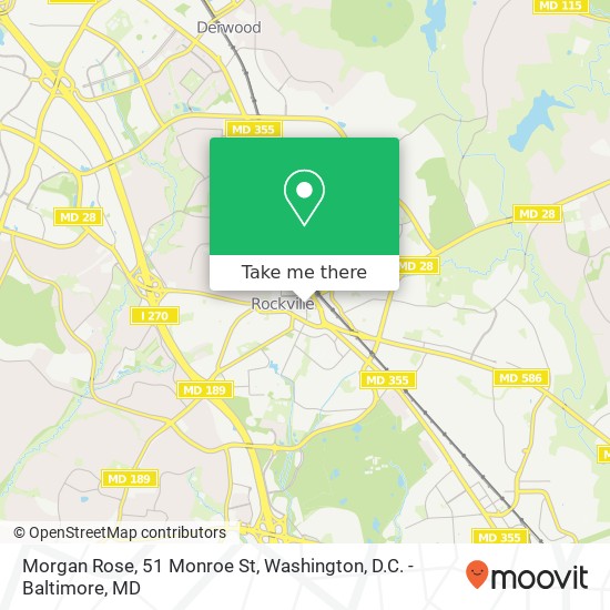 Mapa de Morgan Rose, 51 Monroe St