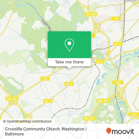 Crosslife Community Church, 7075 Montgomery Rd map