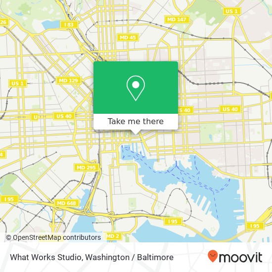 What Works Studio, 8 Market Pl map