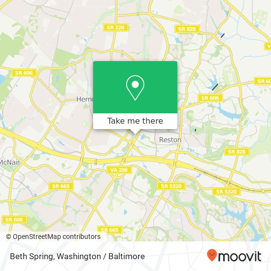 Mapa de Beth Spring, 425 Carlisle Dr