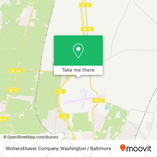 Mapa de Wolterskluwer Company