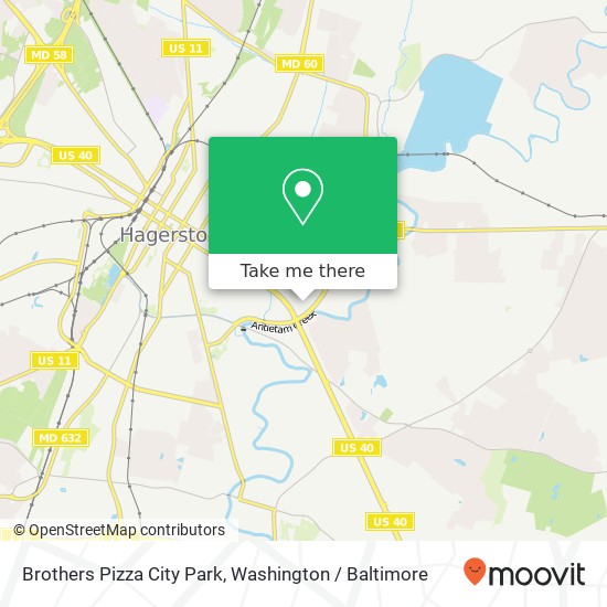 Brothers Pizza City Park, 75 Eastern Blvd N map