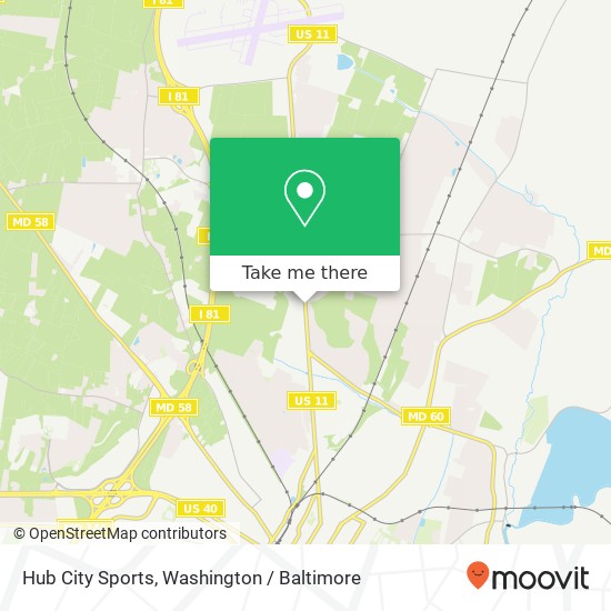 Hub City Sports, 13148 Pennsylvania Ave map