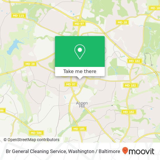 Mapa de Br General Cleaning Service, Bel Pre Rd